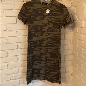 Camo T-Shirt Dress